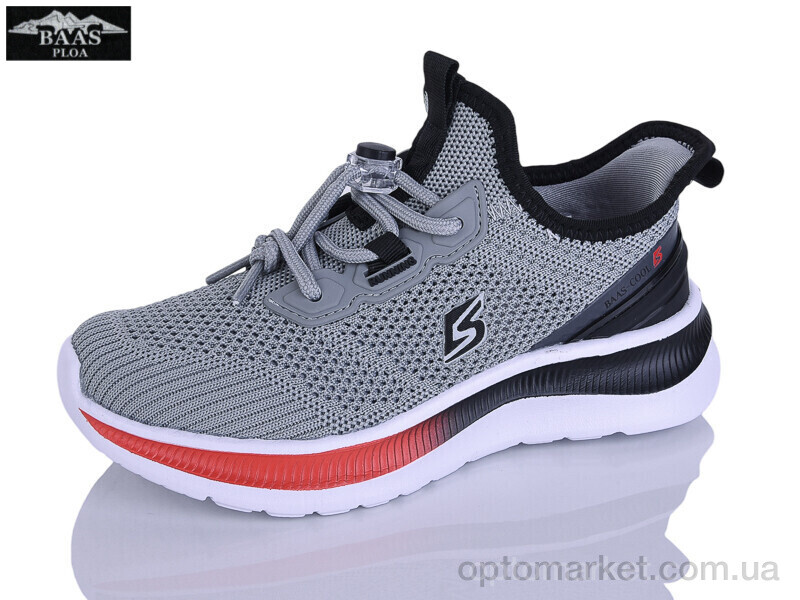 Купить Кросівки дитячі K6590-2 Baas сірий, фото 1