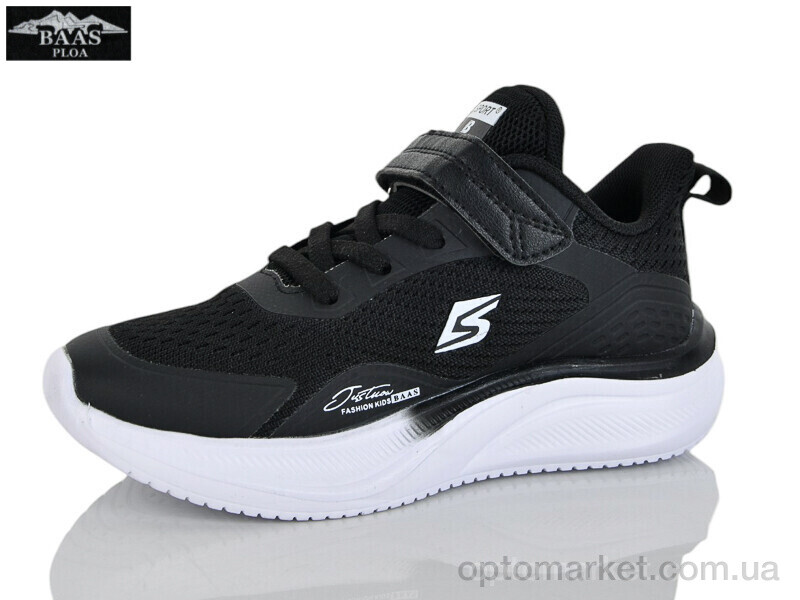Купить Кросівки дитячі K6606-1 Baas чорний, фото 1