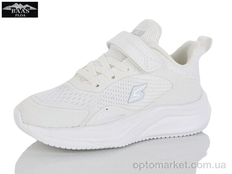 Купить Кросівки дитячі K6606-4 Baas білий, фото 1