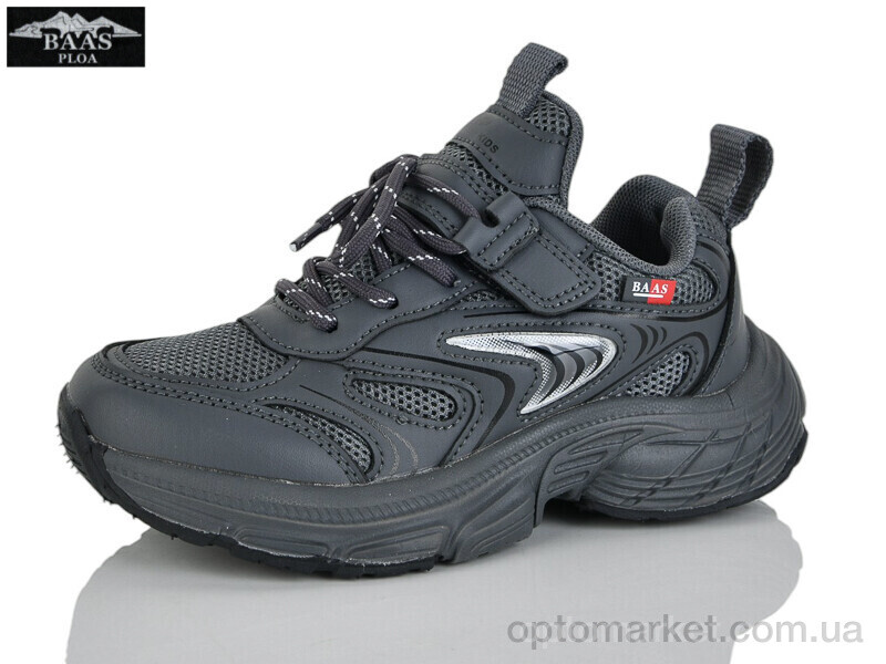 Купить Кросівки дитячі K6620-2 Baas сірий, фото 1