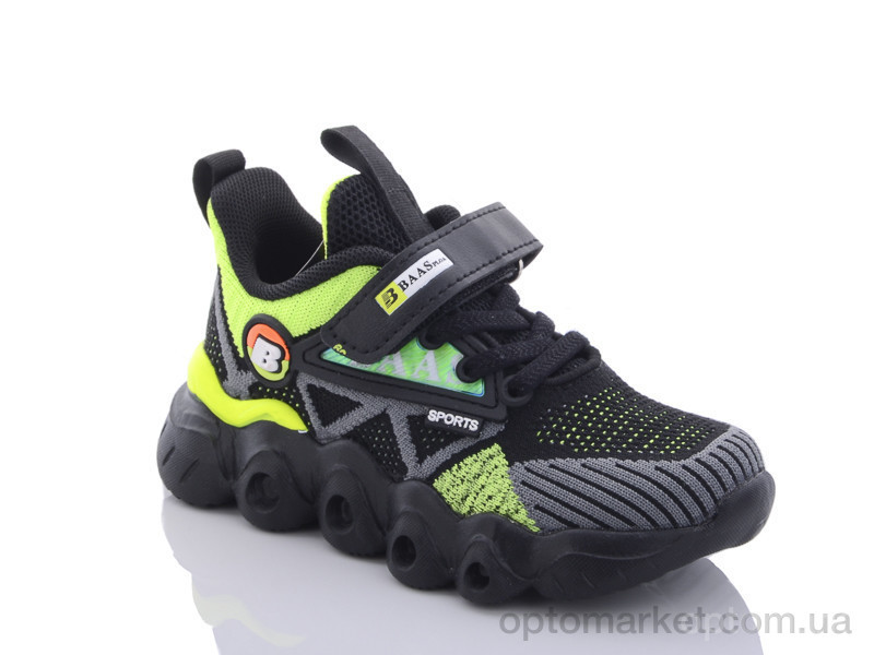 Купить Кроссовки детские K6818-1 Baas черный, фото 1