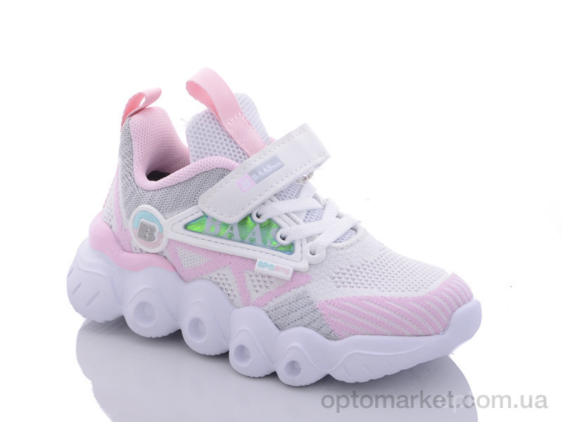 Купить Кроссовки детские K6818-4 Baas белый, фото 1