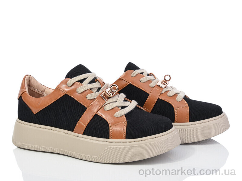 Купить Кросівки жіночі K69-61 Lino Marano чорний, фото 1