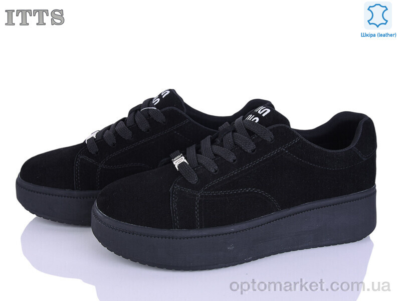Купить Кросівки жіночі K690-A ITTS чорний, фото 1