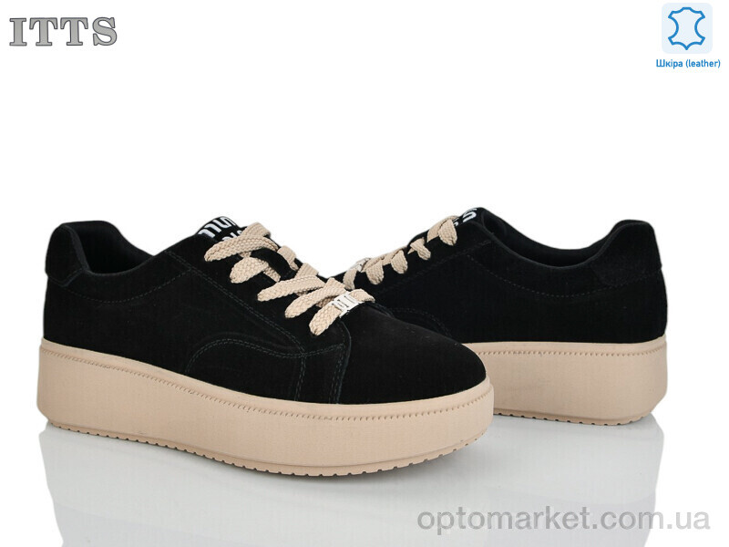 Купить Кросівки жіночі K690B ITTS чорний, фото 1