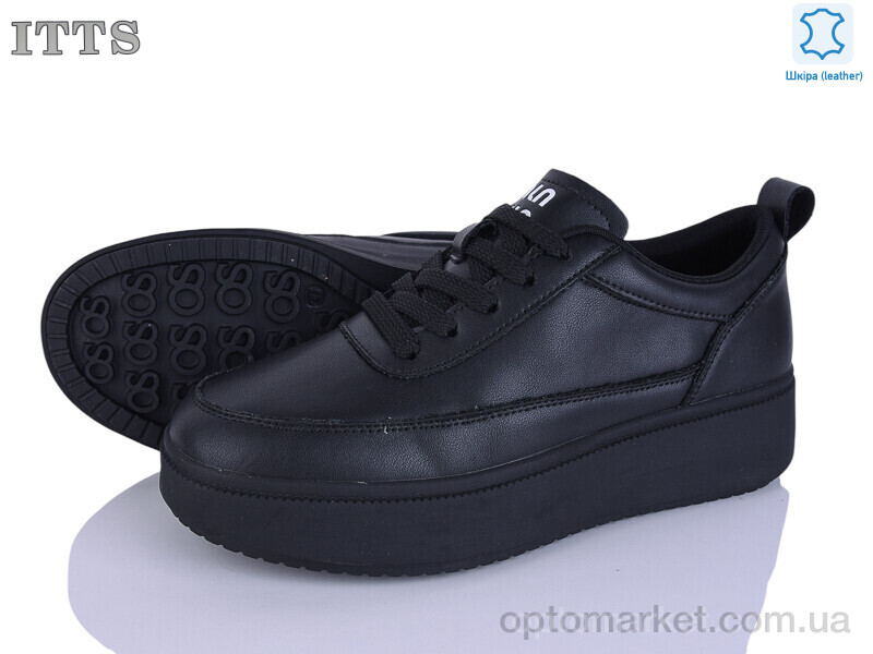 Купить Кросівки жіночі K692-1 ITTS чорний, фото 1