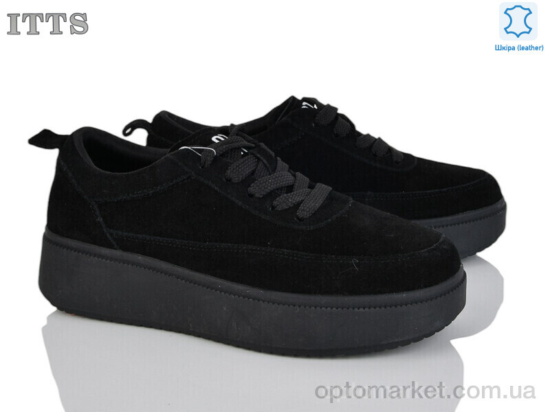 Купить Кросівки жіночі K692-A ITTS чорний, фото 1