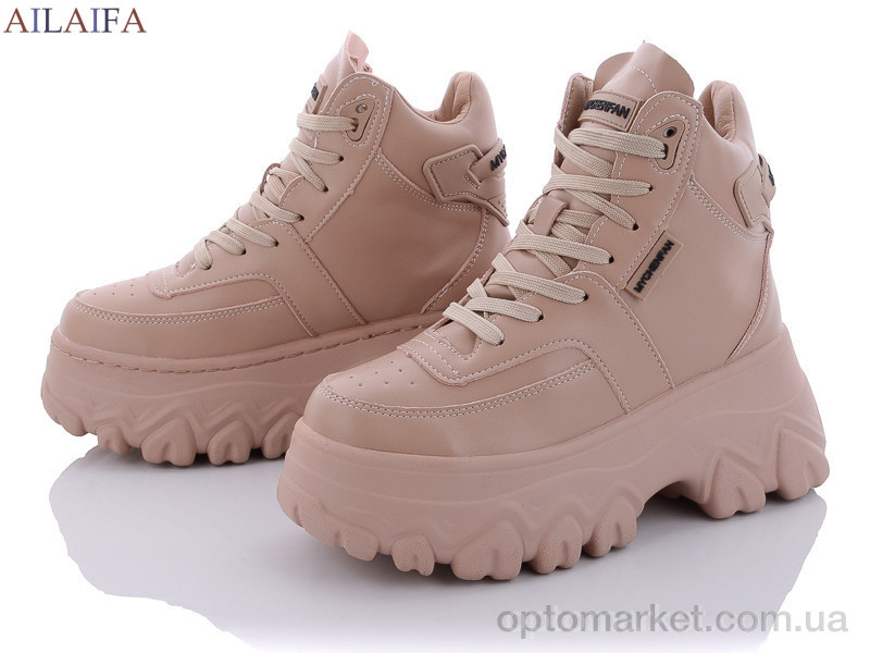 Купить Ботинки женские K7-6 Ailaifa розовый, фото 1