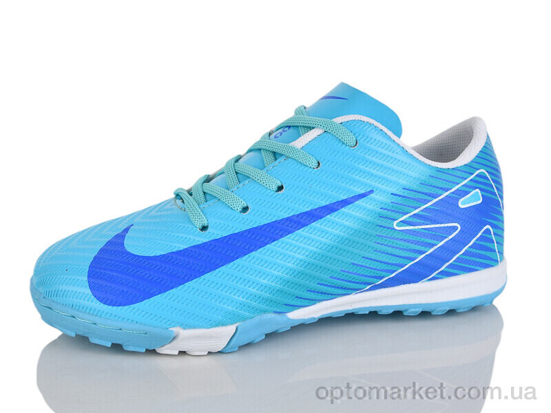 Купить Футбольне взуття дитячі K75 блакитний N.ke блакитний, фото 2