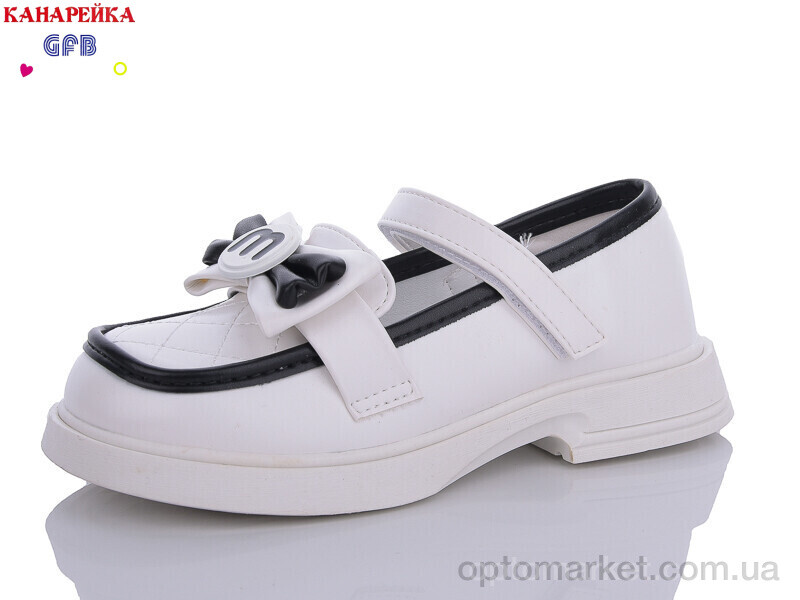 Купить Туфлі дитячі K7531-2 GFB-Канарейка білий, фото 1