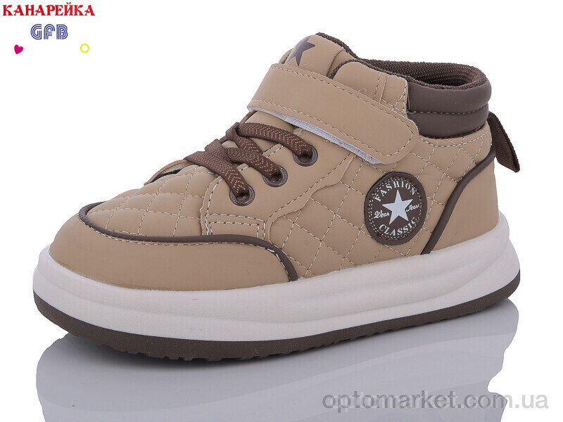 Купить Кросівки дитячі K7653-1 GFB-Канарейка коричневий, фото 1