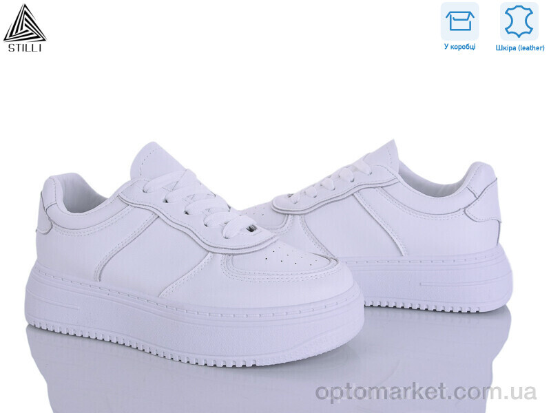 Купить Кросівки жіночі K88 шкіра Stilli білий, фото 1