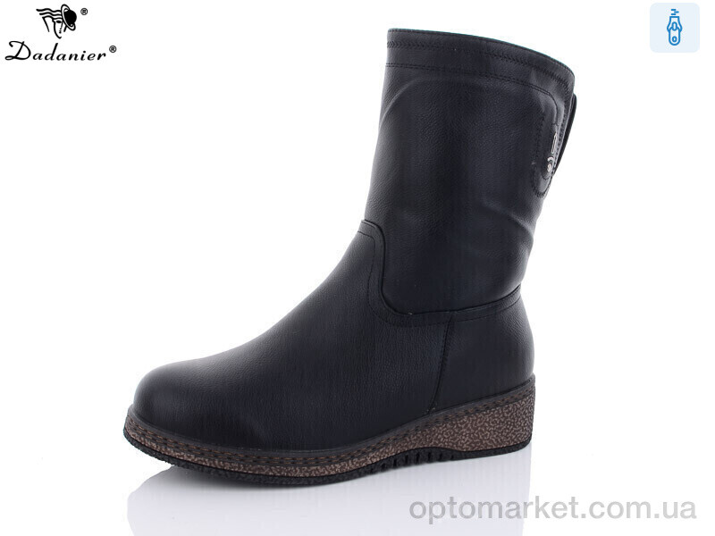 Купить Чоботи жіночі K957-1 Dadanier чорний, фото 1