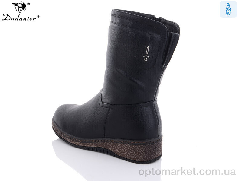 Купить Чоботи жіночі K957-1 Dadanier чорний, фото 2