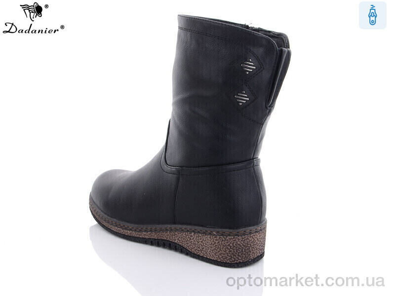Купить Чоботи жіночі K957-5 Dadanier чорний, фото 2