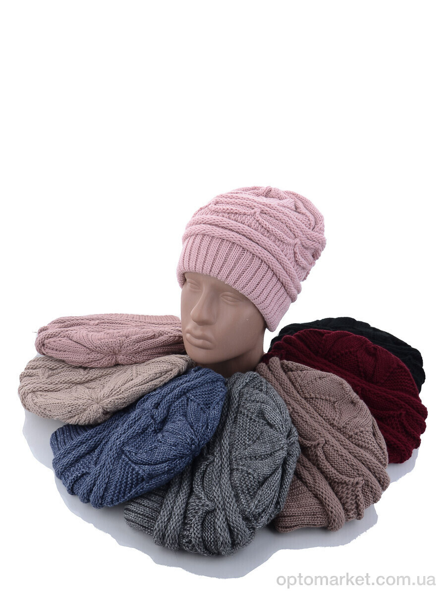 Купить Шапка жіночі KA-605 mix двойная Red Hat мікс, фото 1