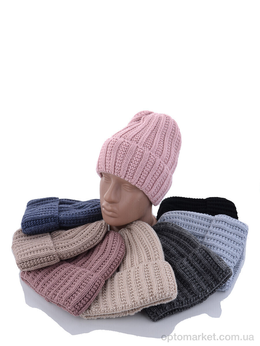 Купить Шапка жіночі KA-D12 mix флис Red Hat мікс, фото 1