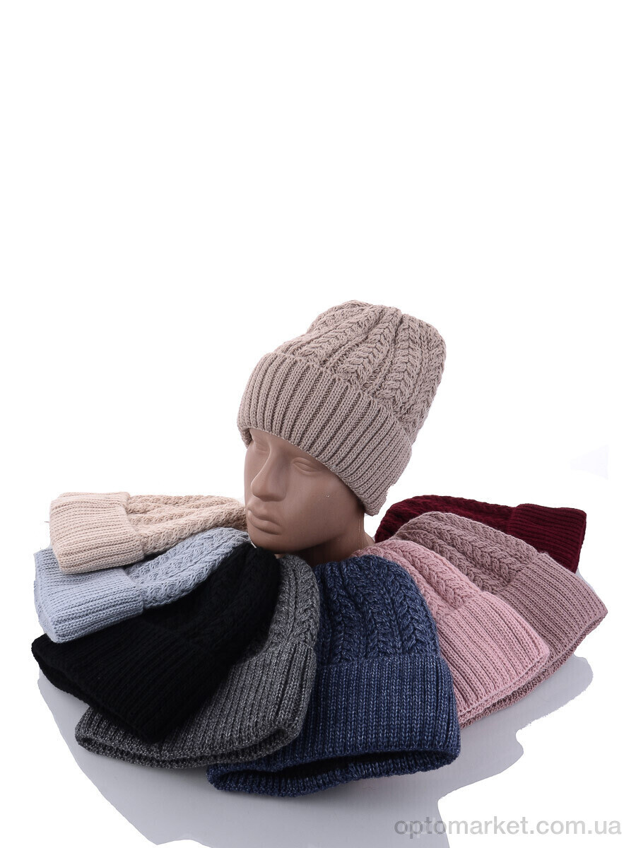 Купить Шапка жіночі KA-F16 mix флис Red Hat мікс, фото 1