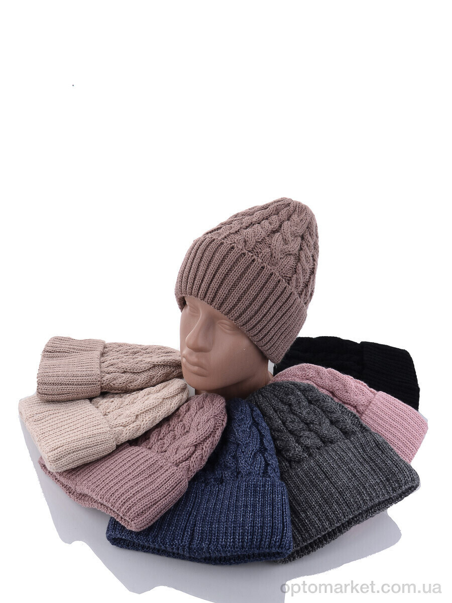 Купить Шапка жіночі KA-M104 mix флис Red Hat мікс, фото 1