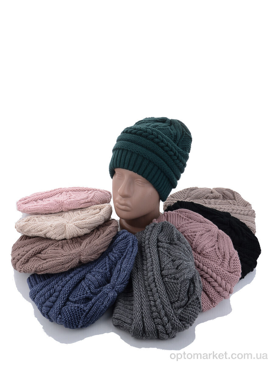 Купить Шапка жіночі KA-M145 mix двойная Red Hat мікс, фото 1