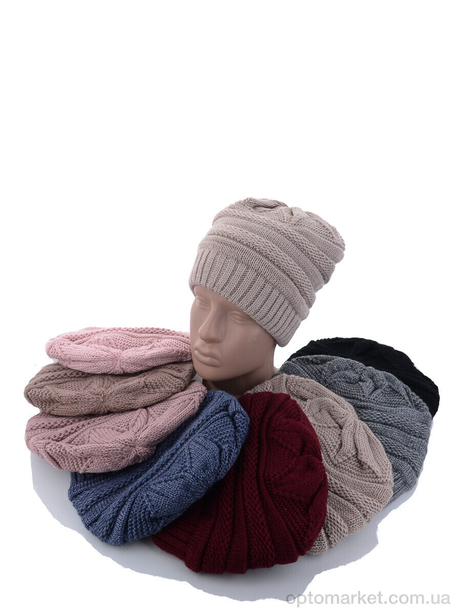 Купить Шапка жіночі KA-M153 mix двойная Red Hat мікс, фото 1