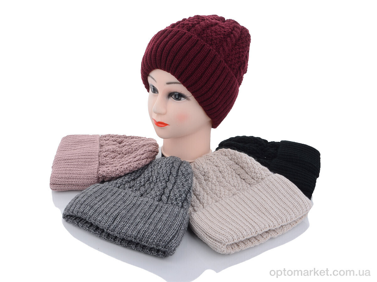 Купить Шапка жіночі KA162-1 mix флис Red Hat мікс, фото 1