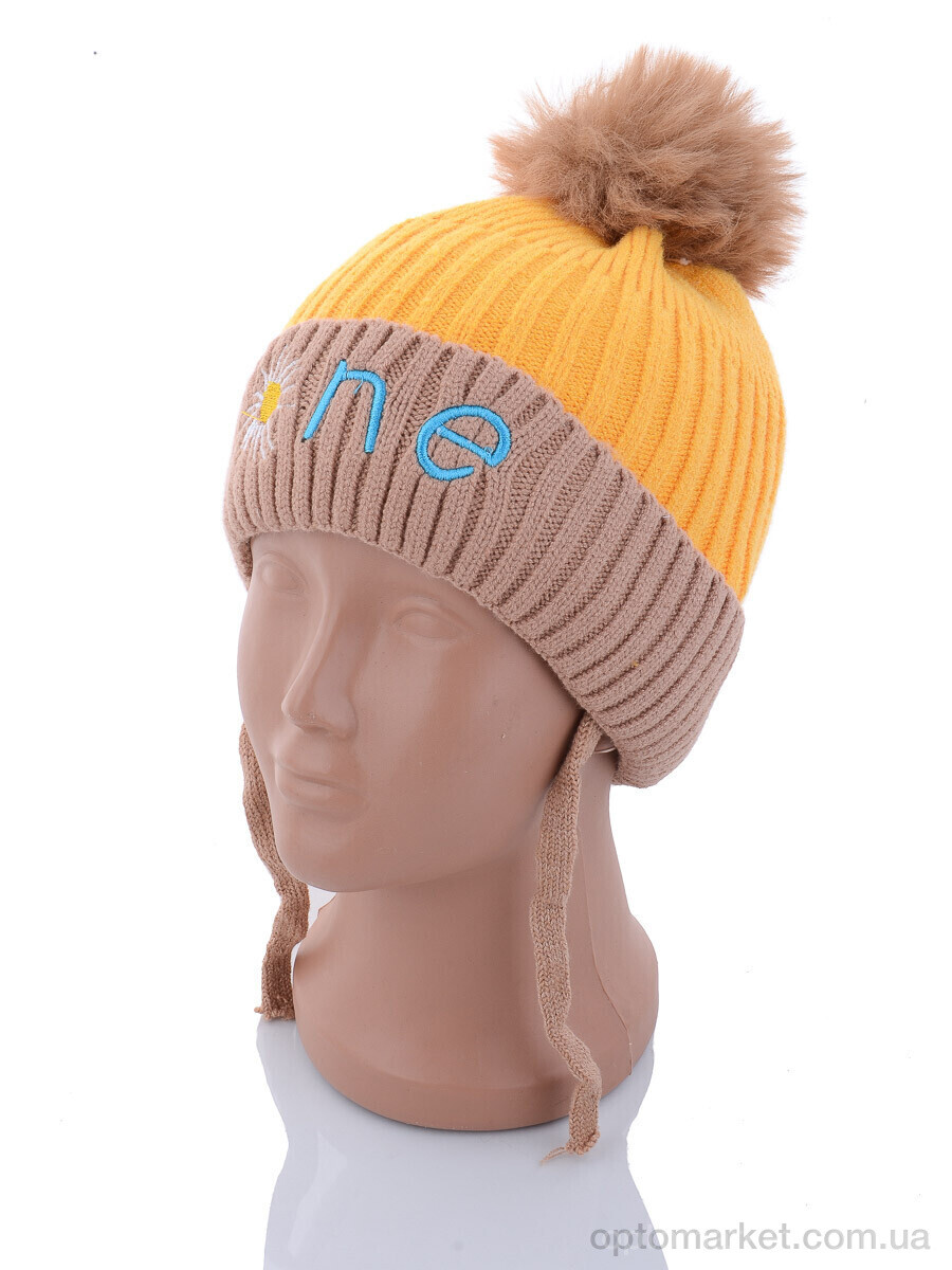 Купить Шапка дитячі KA181-2 yellow травка Red Hat жовтий, фото 1