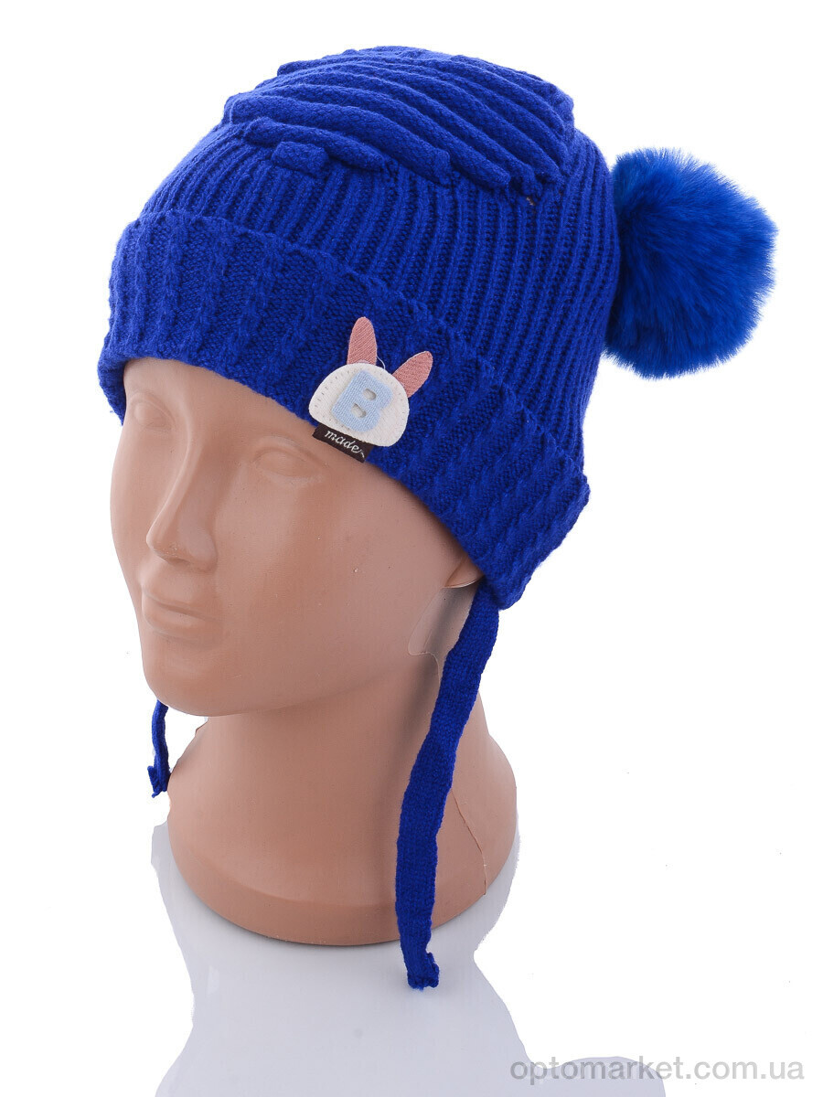 Купить Шапка дитячі KA184-3 blue травка Red Hat синій, фото 1