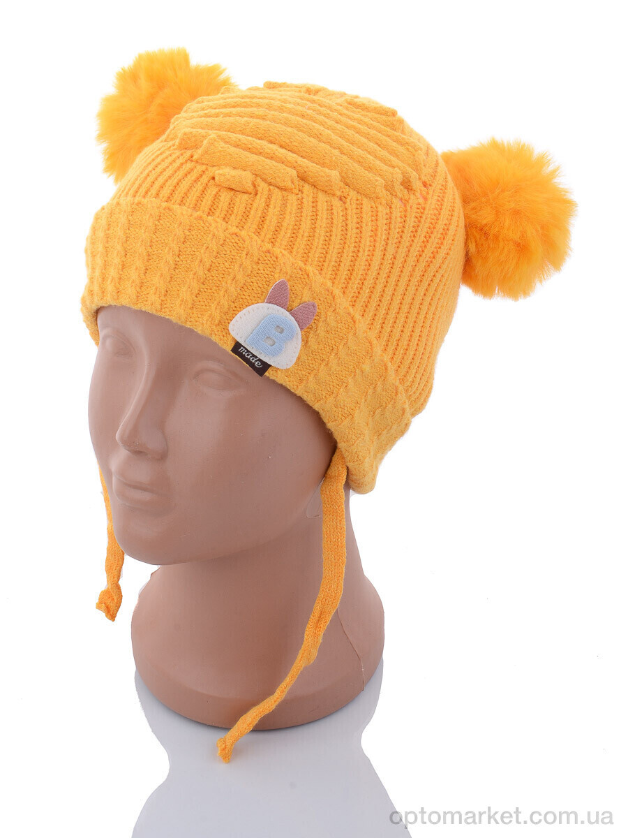 Купить Шапка дитячі KA184-4 yellow травка Red Hat жовтий, фото 1