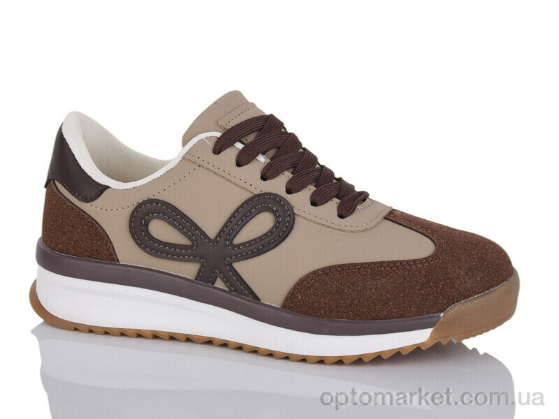 Купить Кросівки жіночі KA2008-4 Horoso коричневий, фото 1