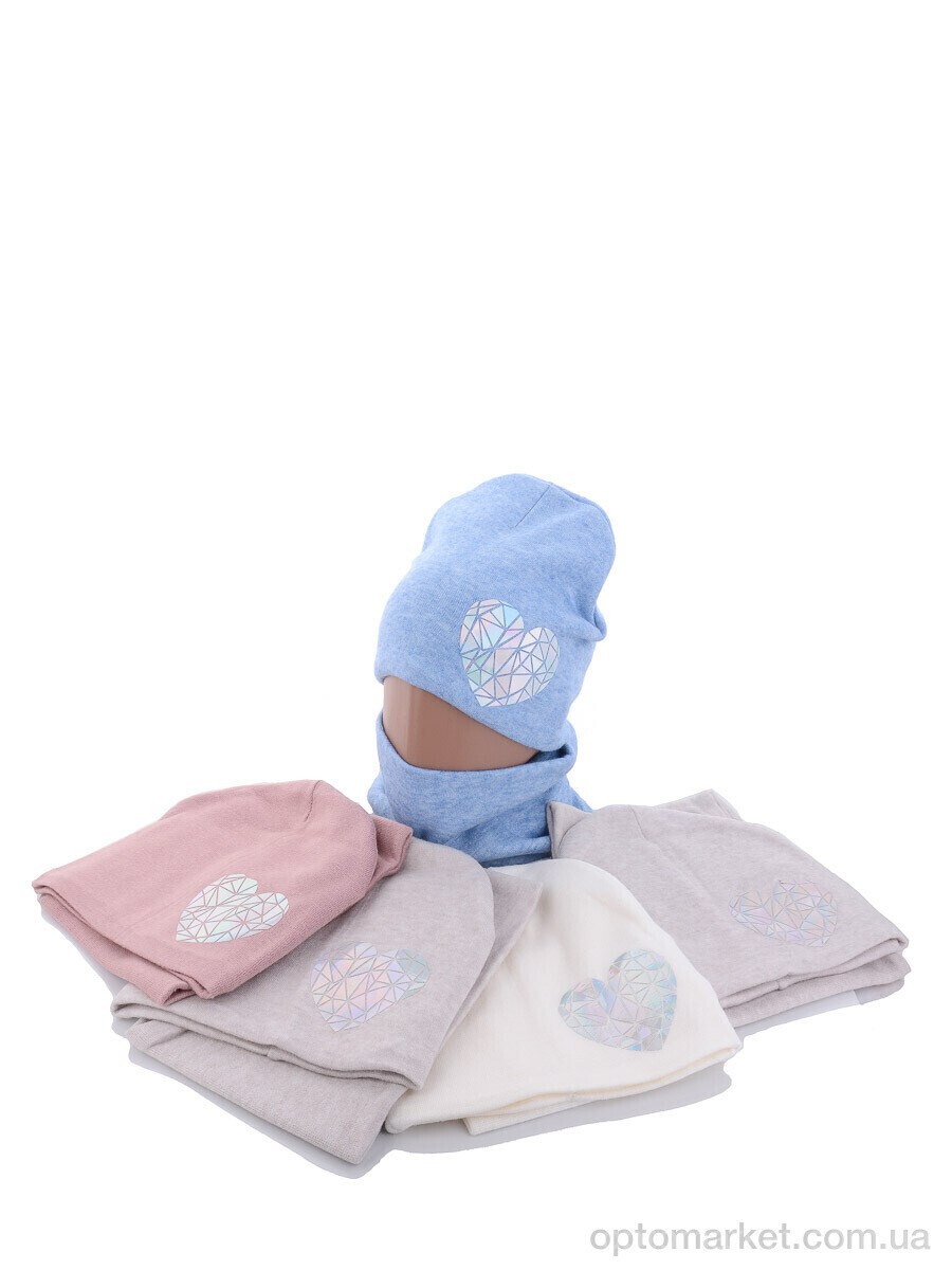 Купить Шапка жіночі KA301 комплект mix фліс Red Hat мікс, фото 1