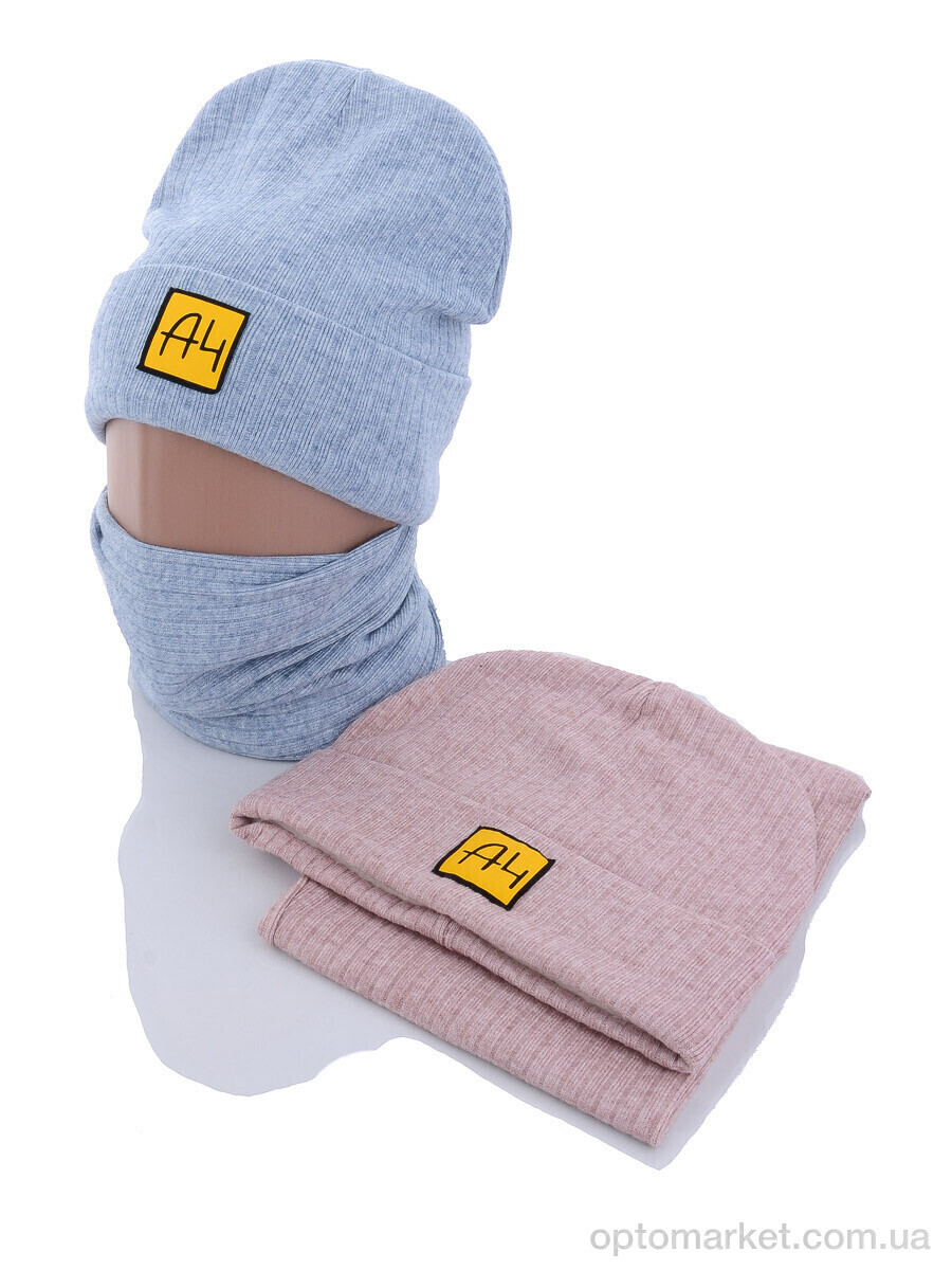 Купить Шапка жіночі KA315 комплект mix фліс Red Hat мікс, фото 1