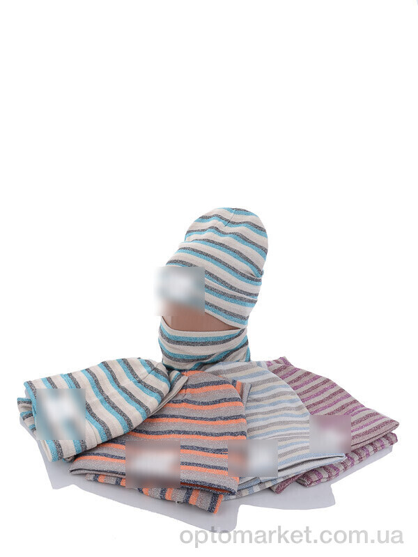 Купить Шапка жіночі KA325 комплект mix фліс T.mmy hilfiger мікс, фото 1