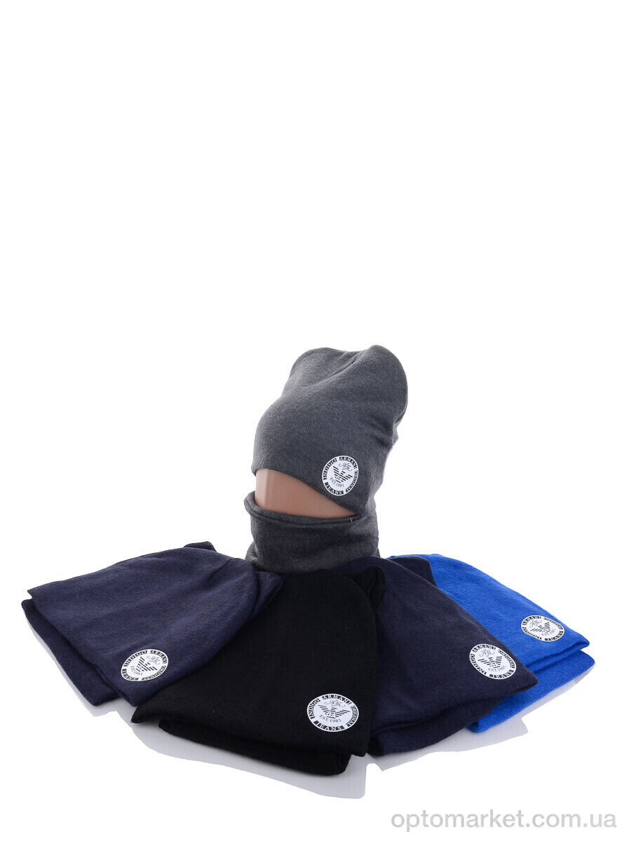 Купить Шапка жіночі KA326 комплект mix фліс E.porio Armani мікс, фото 2