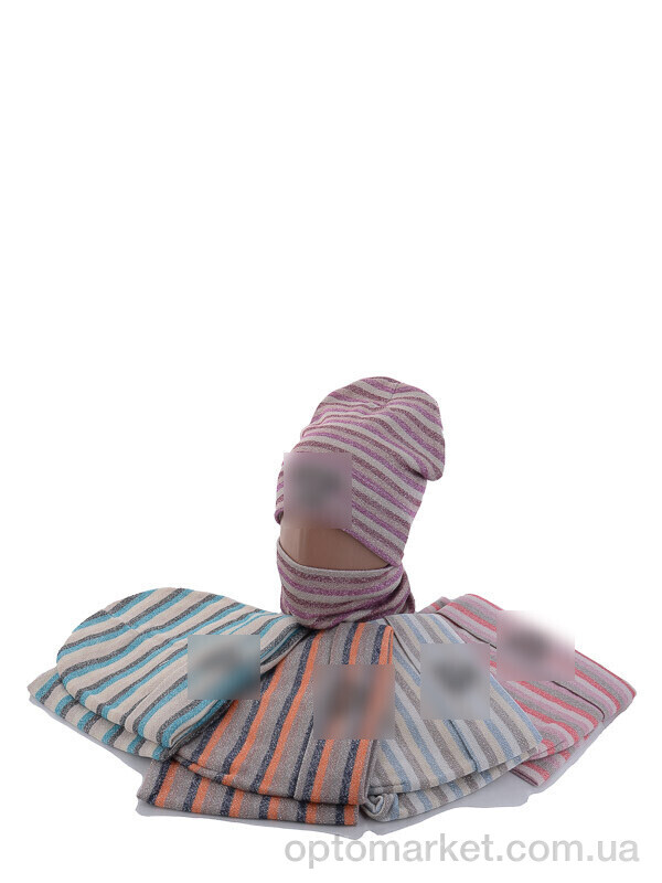 Купить Шапка жіночі KA340 комплект mix распродаж P.ilipp Plein мікс, фото 1