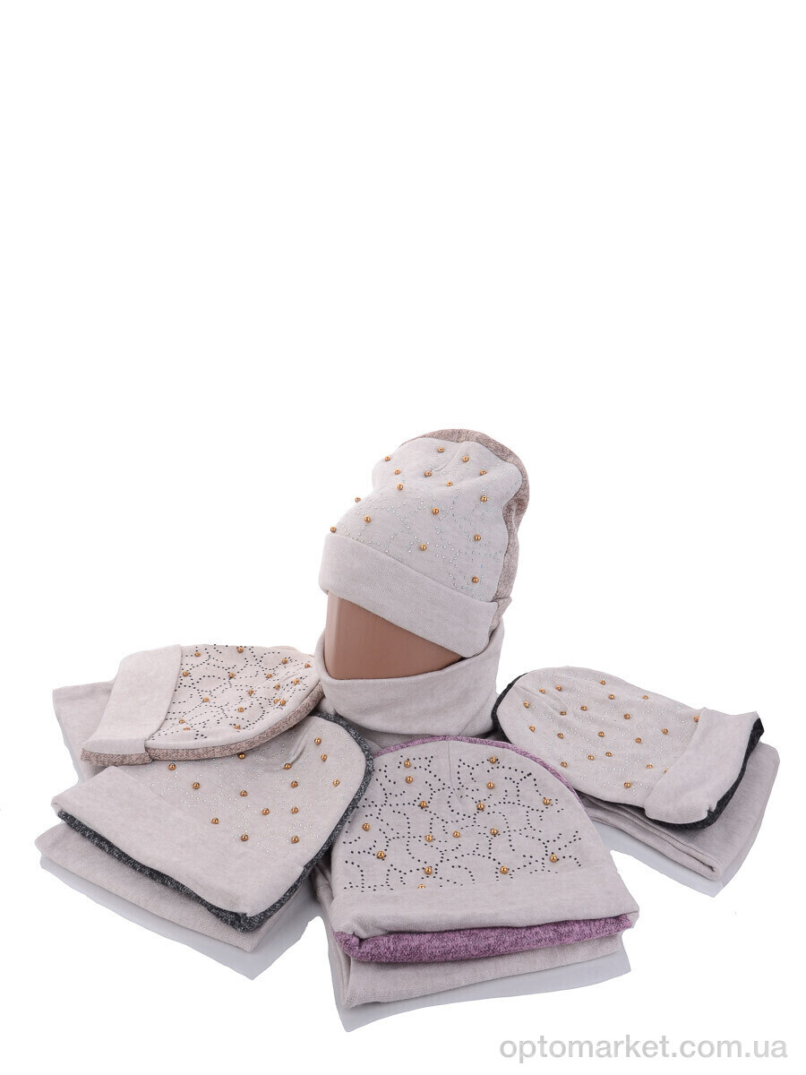 Купить Шапка жіночі KA358 комплект mix Red Hat мікс, фото 1