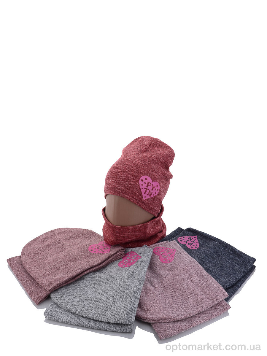 Купить Шапка жіночі KA371 комплект mix Red Hat мікс, фото 1