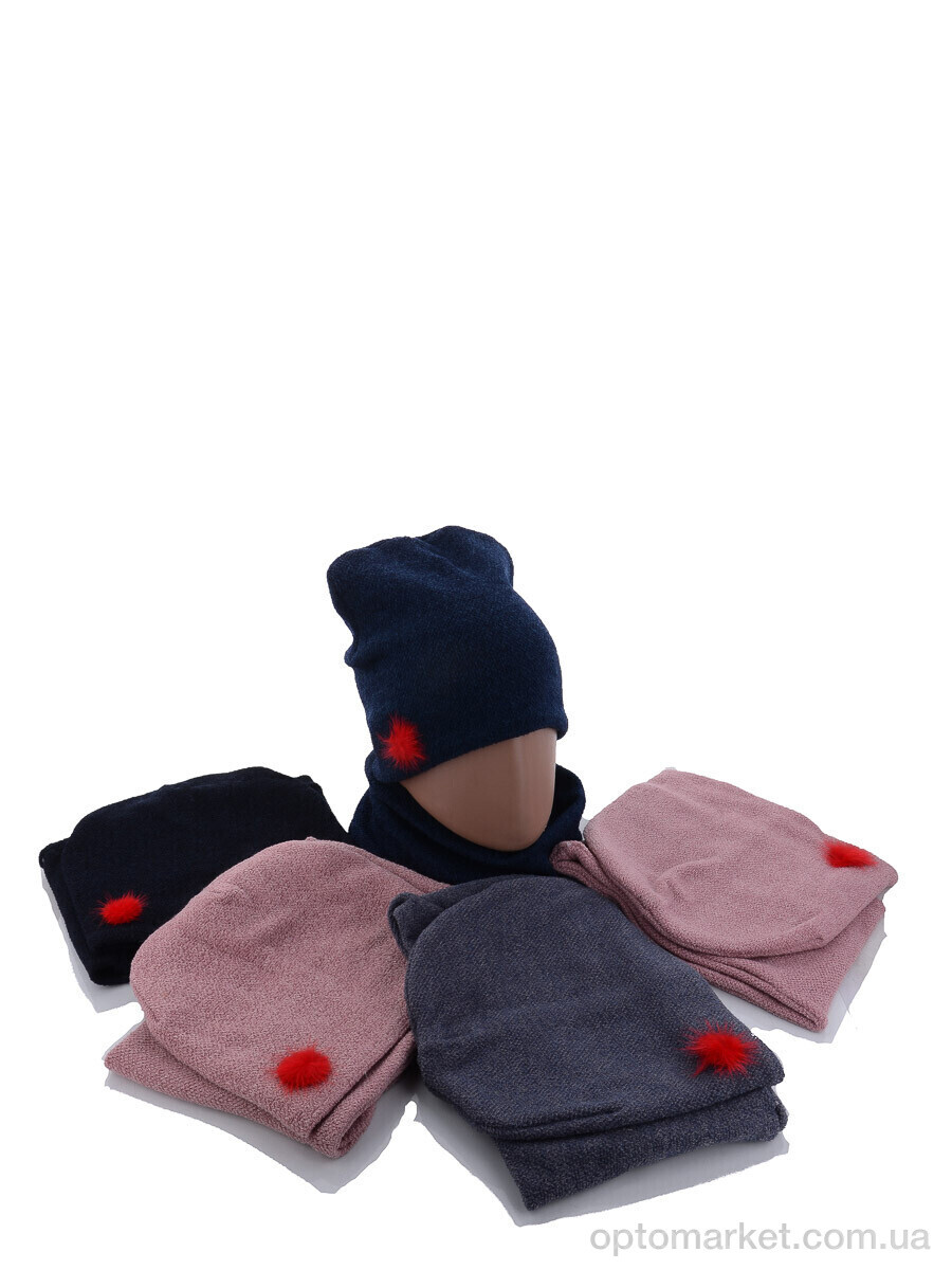 Купить Шапка жіночі KA375 комплект mix Red Hat мікс, фото 1