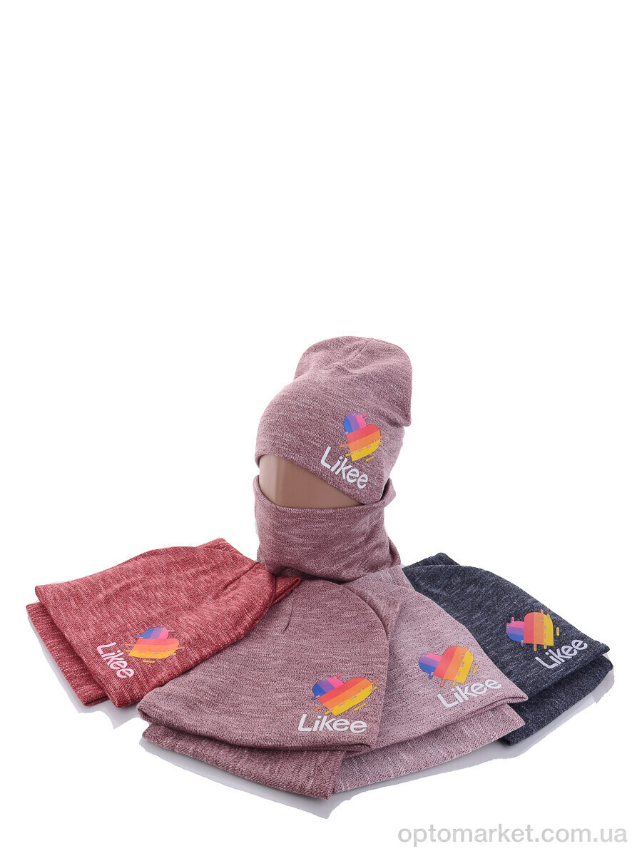 Купить Шапка жіночі KA451 комплект mix Red Hat мікс, фото 1