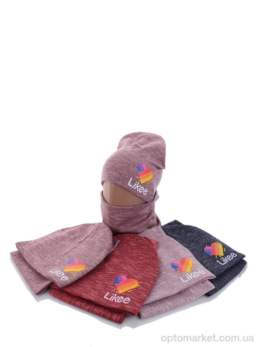 Купить Шапка жіночі KA463 комплект mix Red Hat мікс, фото 1