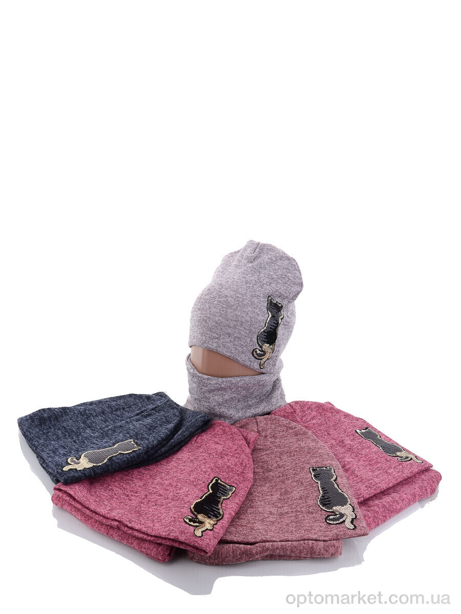 Купить Шапка жіночі KA466 комплект mix Red Hat мікс, фото 1