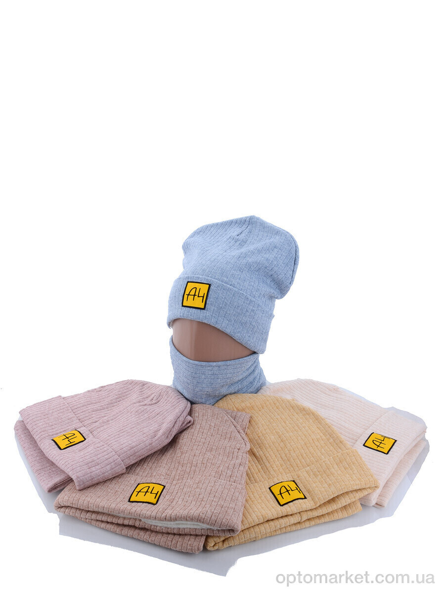 Купить Шапка жіночі KA468 шапка + баф Red Hat мікс, фото 1