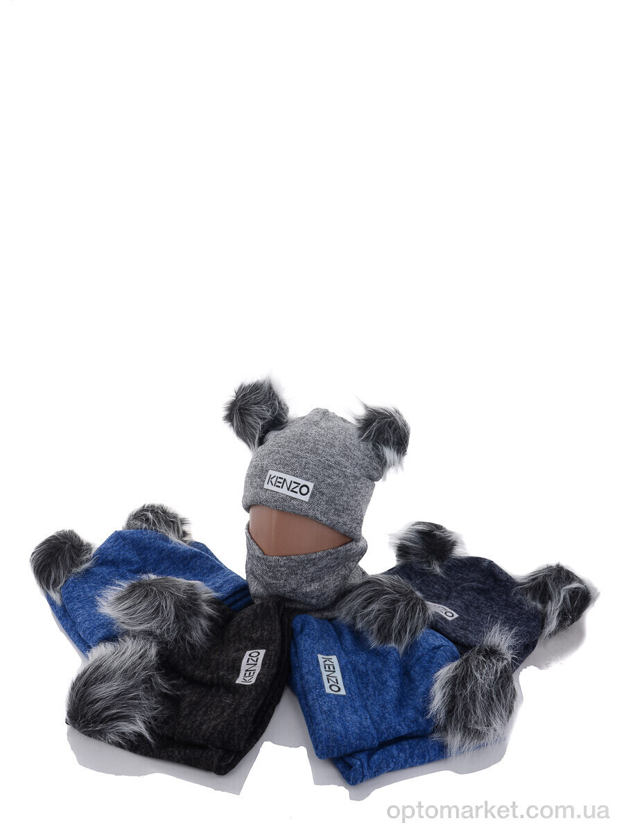 Купить Шапка дитячі KA480 комплект mix K.nzo мікс, фото 2