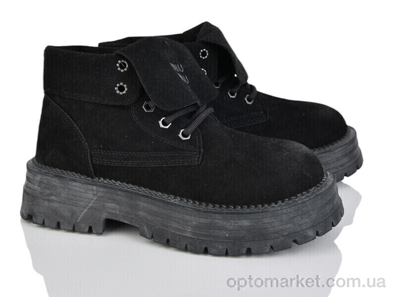 Купить Черевики жіночі KA63-1 Kaker чорний, фото 1