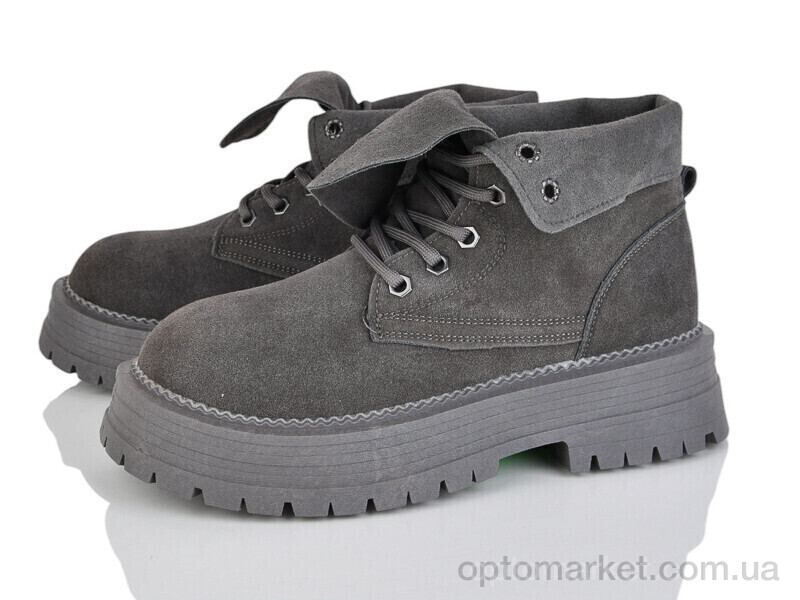 Купить Черевики жіночі KA63-2 Kaker сірий, фото 1