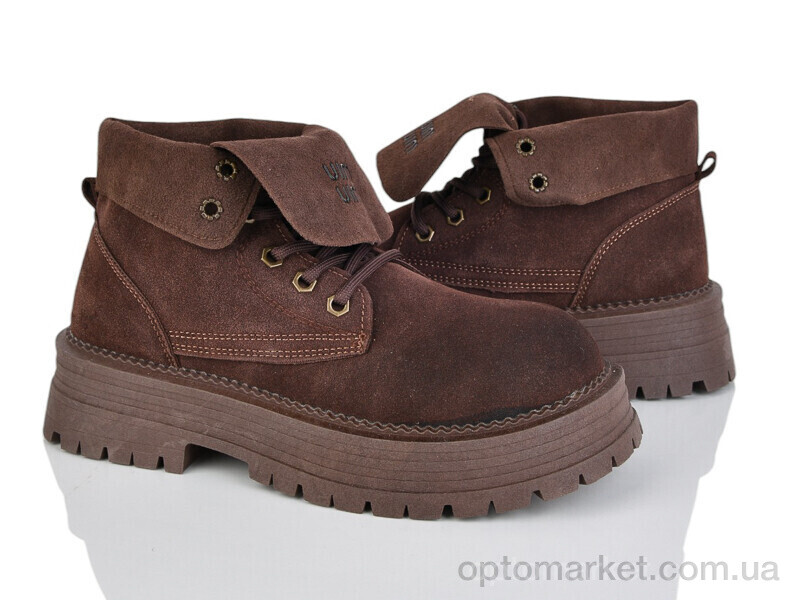 Купить Черевики жіночі KA63-4 Kaker коричневий, фото 1