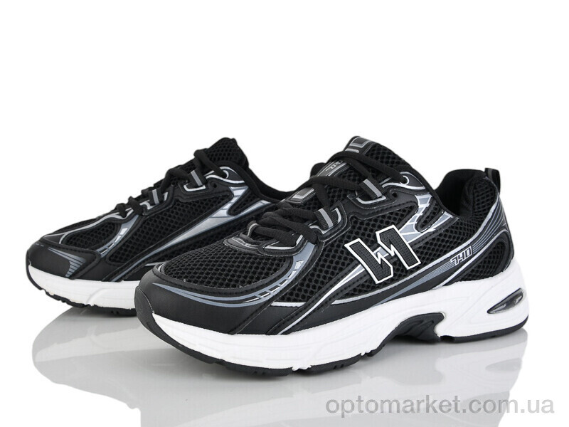 Купить Кросівки жіночі KA68-1 Kaker чорний, фото 1