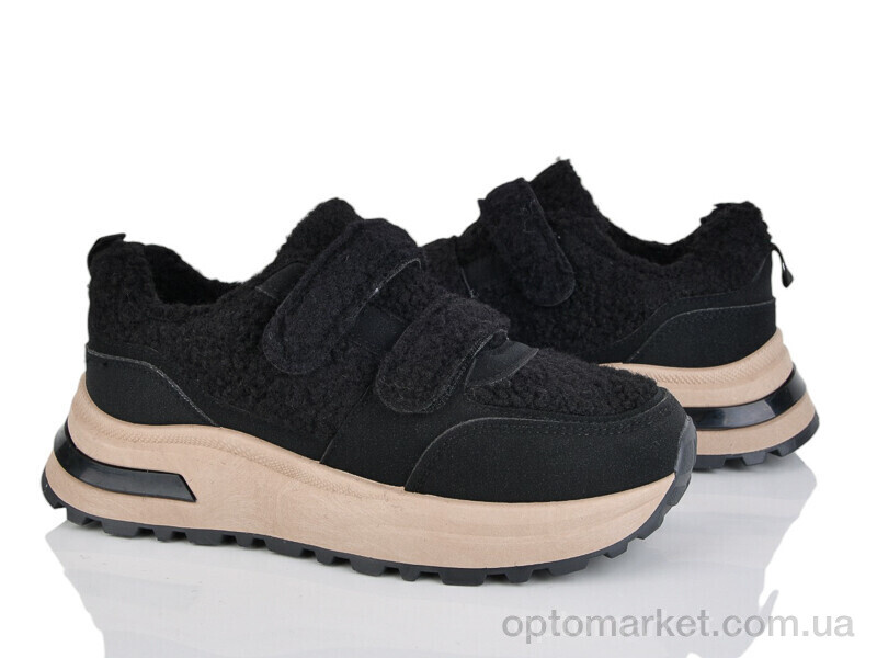 Купить Кросівки жіночі KA69-3 AAPR чорний, фото 1