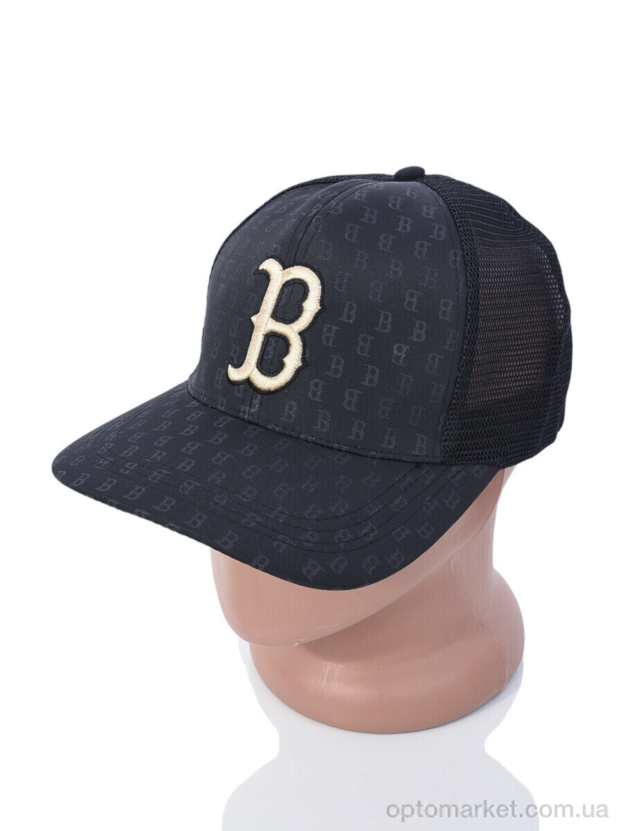 Купить Кепка чоловічі KB006-8 black RuBi чорний, фото 1