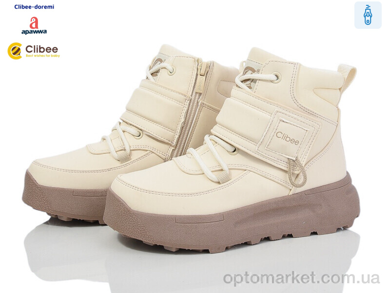 Купить Черевики дитячі KC513 beige Clibee бежевий, фото 1